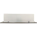 Lorell Relevance Series Modesty/Privacy Panel - 49.2" Width x 15.7" Height - Clear - 1 Each