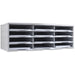Storex 12-compartment Organizer - 6000 x Sheet - 12 Compartment(s) - Compartment Size : 9.50" x 12" - 10.50" Height x 14.13" Width31.38" Length - 100% Recycled - Gray - Polystyrene - 1 Each