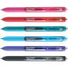Paper Mate InkJoy Gel Pen - 0.7 mm Medium Pen Point - Retractable - Pink, Red, Teal, Bright Blue, Purple, Black Ink - Gel-based - Pink, Red, Teal, Bright Blue, Purple, Black Barrel - 6 / Pack