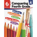 Shell Education Conquering Fourth Grade Printed Book - 168 Pages - Book - Grade 4 - 1 Each