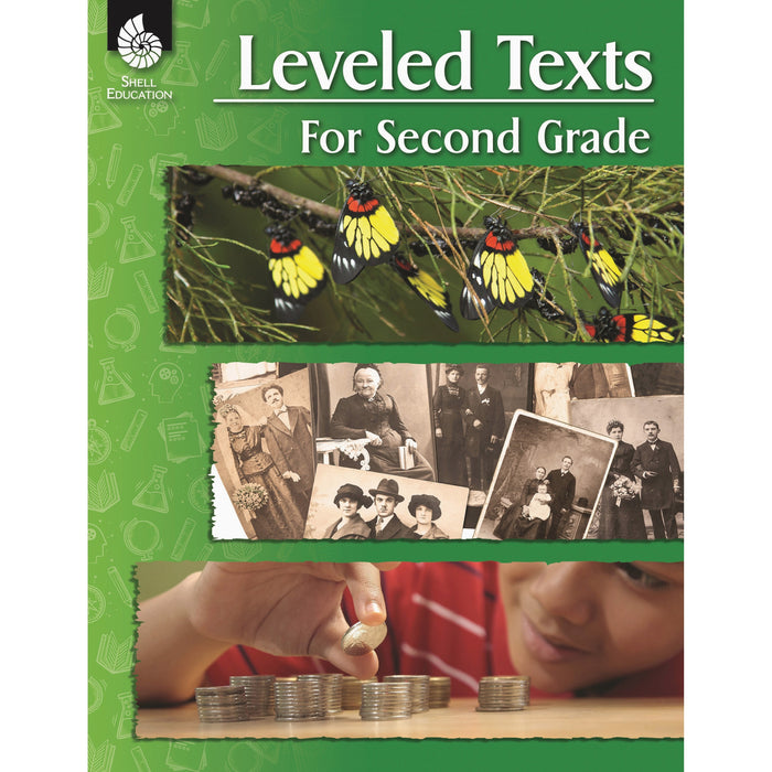 Shell Education Leveled Texts for Grade 2 Printed Book - 144 Pages - Book - Grade 2 - English - 1 Each