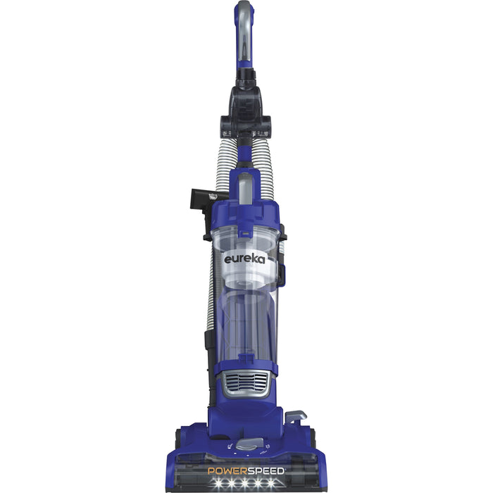 Eureka PowerSpeed NEU188 Upright Vacuum Cleaner - 1.06 gal - Bagless - Turbo Brush, Wand, Upholstery Tool, Flexi Crevice Tool - 12.60" Cleaning Width - Carpet, Bare Floor, Tile Floor, Wooden Floor, Hard Floor - 18 ft Cable Length - 5 ft Hose Length - HEPA