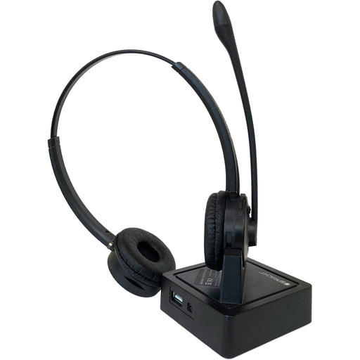 Spracht ZŪM Maestro BT HS-2051 Headset - Stereo - Wireless - Bluetooth - 32.8 ft - Over-the-head - Binaural - Noise Cancelling, Echo Cancelling Microphone