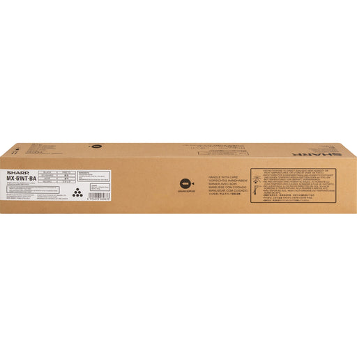 SHARP® MX-61NT Original Laser Toner Cartridge - Black - 1 Each - 40000 Pages