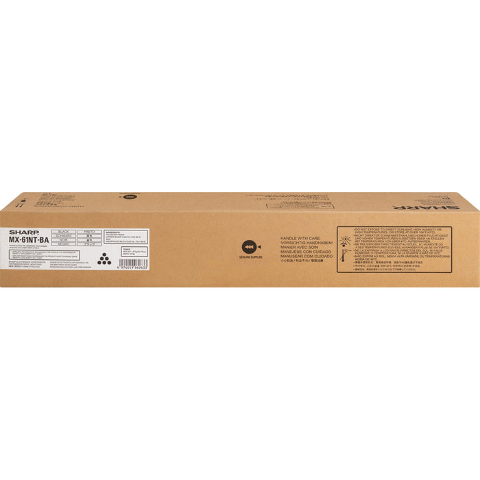 SHARP® MX-61NT Original Laser Toner Cartridge - Black - 1 Each - 40000 Pages