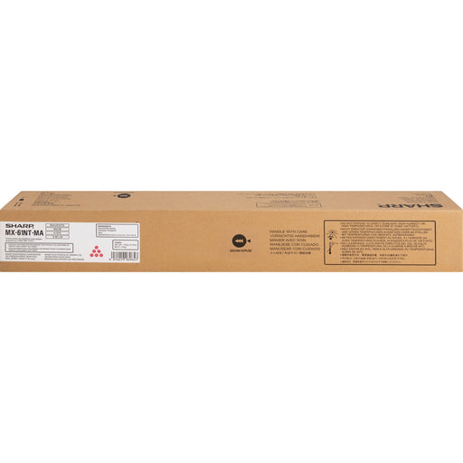SHARP® MX-61NT Original Laser Toner Cartridge - Magenta - 1 Each - 24000 Pages