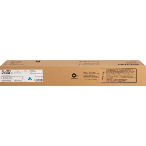 SHARP® MX-61NT Original Laser Toner Cartridge - Cyan - 1 Each - 24000 Pages