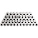 Business Source Thermal Paper Rolls - 2 1/4" x 80 ft - 48 g/m² Grammage - Smooth - White - 50 / Carton