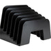 Business Source 6-slot Inclined Desk Step Sorter - 6 Compartment(s) - 6.50" Height x 8" Width x 7.75" Depth - Desktop - 25% Recycled - Black - Plastic - 1 Each