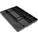 Lorell Drawer Tray Organizer - 9 Compartment(s) - 1.25" Height x 14" Width x 9.38" Depth - Black - 1 Each