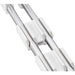 Lorell Stacking Chair Ganging Clips - White - Plastic - 1 Pack