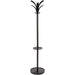 Alba Coat Stand - 66.9" Height x 13.8" Width x 13.8" Length - for Coat - Black - 1 Each