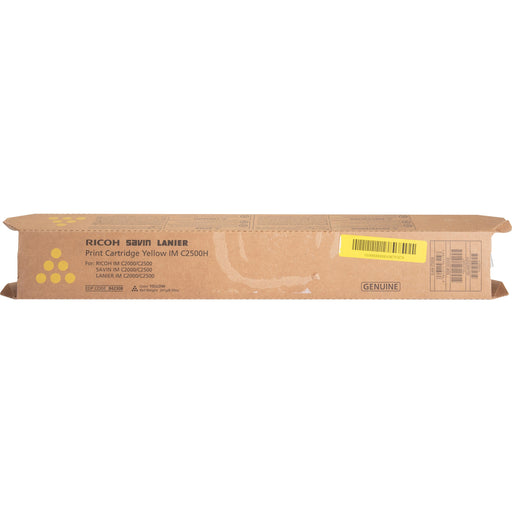 Ricoh Original Laser Toner Cartridge - Yellow - 1 Each - 10500 Pages