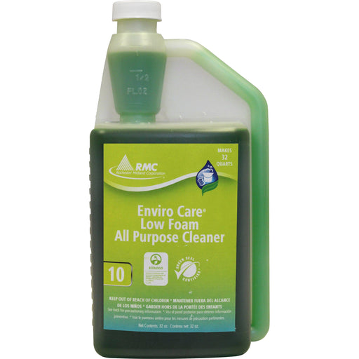 RMC RTU Enviro Care All Purpose Cleaner - Ready-To-Use - 32 fl oz (1 quart) - Bio-based, pH Neutral - Clear Green - 1 Each