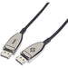 Black Box DisplayPort 1.4 Active Optical Cable - 164.04 ft Fiber Optic A/V Cable for Audio/Video Device, Transmitter, Receiver, Video Extender - First End: 1 x DisplayPort 1.4 Digital Audio/Video - Male - Second End: 1 x DisplayPort 1.4 Digital Audio/Vide