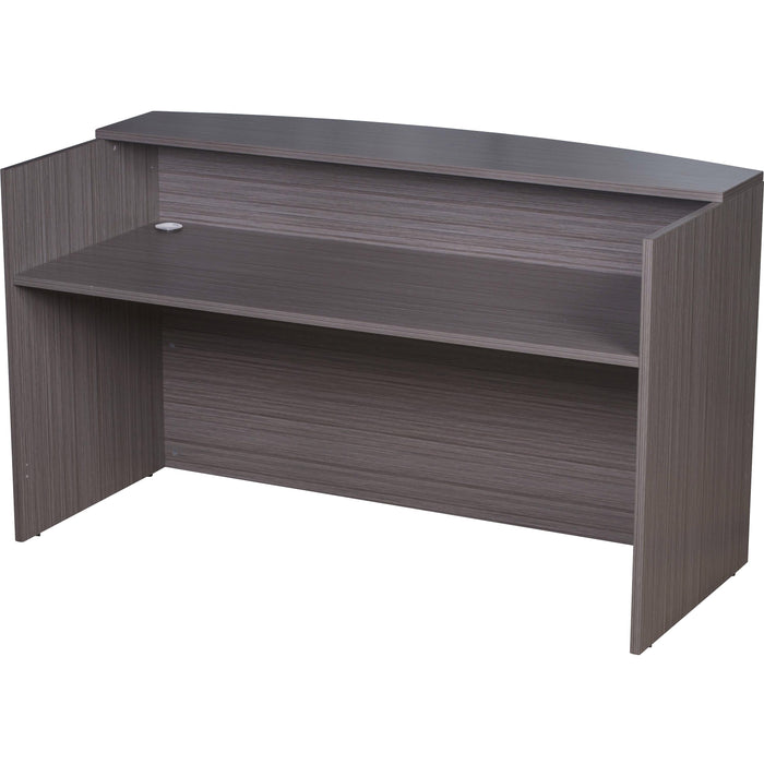 Boss Reception Desk - 42" Height x 71" Width x 30" Depth - 1 Each