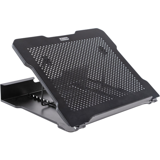 Allsop Metal Art Adjustable Laptop Stand with 7 positions - (32147) - 2.25" Height x 13" Width x 11" Depth - Metal - Black, Pearl - 1 Each