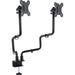Allsop Metal Art Mounting Arm for Monitor - Black - 2 Display(s) Supported - 32" Screen Support - 30.80 lb Load Capacity - Metal - 1 Each