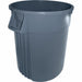 Genuine Joe Gator 55-gallon Container - 55 gal Capacity - Impact Resistant, Crush Resistant, Long Lasting, Spill Resistant, Jam-free, Handle - 33" Height x 26.8" Width - Gray - 1 Each