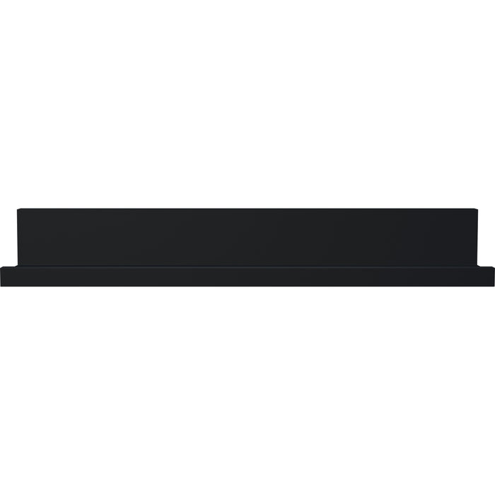 Command Picture Ledge - 3" Height x 3" Width x 21" Depth - Plastic - Gray - Adhesive, Residue-free, Reusable - 1 Each
