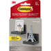 Command Display Ledges - 3" Height x 4" Width x 3.5" Depth - Slate - Plastic - 2 / Pack