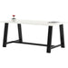 KFI Midtown 36x72x30 Laminate Top Table - 30" Height x 36" Width x 72" Length - Finish: White - High Pressure Laminate (HPL) Table Top - 1 Each