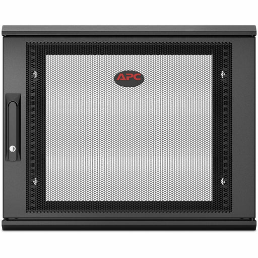 APC NetShelter WX 9U Single Hinged Wall-Mount Enclosure 600mm Deep - For Networking, Airflow System - 9U Rack Height x 19" Rack Width x 20.79" Rack Depth - Wall Mountable - Black - 200.42 lb Static/Stationary Weight Capacity - 5 Year Warranty