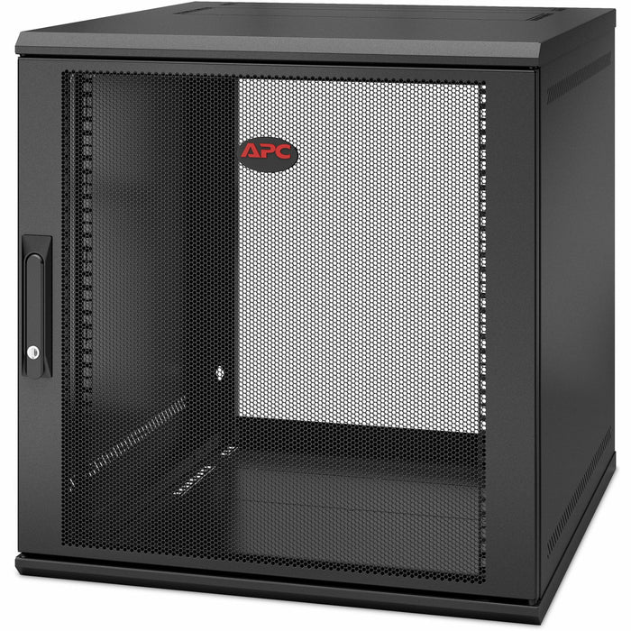 APC NetShelter WX 12U Single Hinged Wall-mount Enclosure 600mm Deep - For Networking, Airflow System - 12U Rack Height x 19" Rack Width x 20.79" Rack Depth - Wall Mountable - Black - 200.42 lb Static/Stationary Weight Capacity - 5 Year Warranty
