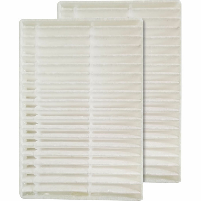 Lorell 3-in-1 Desk Lamp HEPA Air Filters - HEPA Filter For - Remove Dust - 0.5" Height x 2.3" Width - 1 Pack