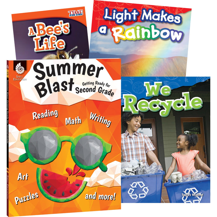 Shell Education Learn-At-Home Summer Science Set Printed Book by Jodene Smith - 196 Pages - Book - Grade 1-2 - Multilingual - 1 Set