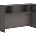 HON Mod Slate Teak Laminate Desk Component - 39.3" Height x 60" Width x 14" Depth - Finish: Gray, Slate Teak Laminate - 1 Each
