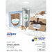Avery® Sure Feed Printable Glossy White Labels - Waterproof - 1 1/2" Widthss x 2 1/2" Length - Permanent Adhesive - Oval - Inkjet, Laser - Glossy White - White - Paper - 18 / Sheet - 18 Total Sheets - 90 Total Label(s) - 90/Pack - 1 Carton