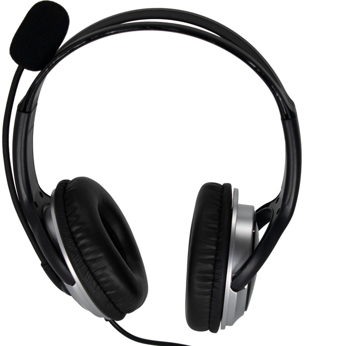 Spracht ZUM-WD-USB-2 Headset - Stereo - USB - Wired - 2.2 Kilo Ohm - 100 Hz to 10 kHz - Over-the-head - Binaural - Circumaural - 5 ft Cable - Noise Cancelling Microphone - Noise Canceling