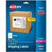 Avery® Internet Shipping Labels, 8-1/2" x 11" , 10 Labels (15265) - 8 1/2" Widthss x 11" Length - Permanent Adhesive - Laser, Inkjet - Matte - White - Paper - 1 / Sheet - 10 Total Sheets - 10 Total Label(s) - 10/Box - 1 Carton
