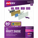 The Mighty Badge® by Avery® Reusable Magnetic Professional Name Badge Kits - 5 / Carton
