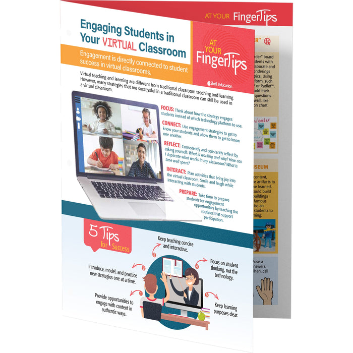 Shell Education Engaging Virtual Classroom Guide Printed Book - 4 Pages - Book - Grade K-12 - Multilingual - 1 Each