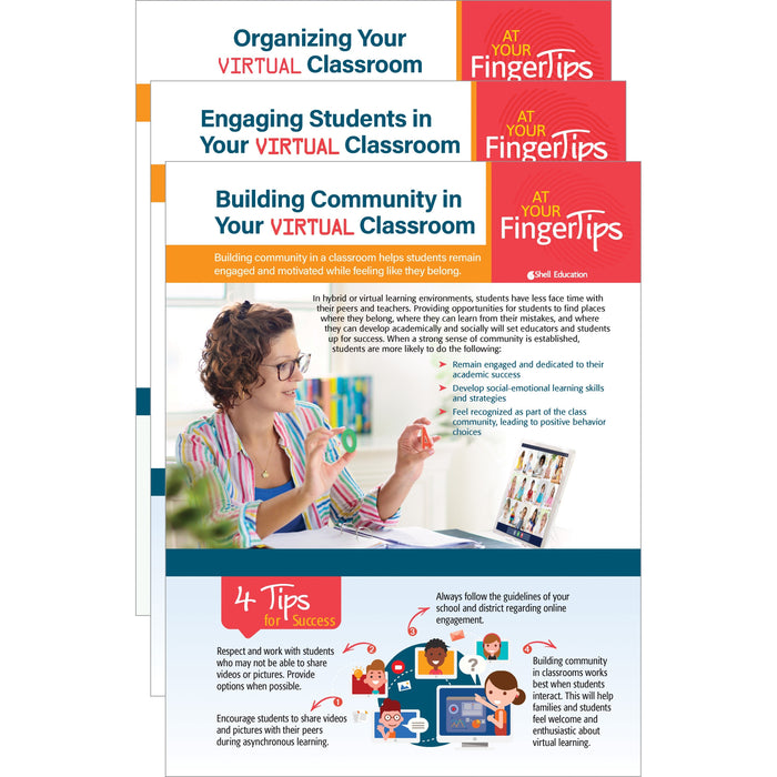 Shell Education Virtual Classroom Basics Set Printed Book - 4 Pages - Book - Grade K-12 - Multilingual - 1 Set