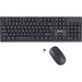 Verbatim Wireless Keyboard and Mouse Combo - USB Type A Wireless Bluetooth 2.40 GHz Keyboard - USB Type A Wireless Mouse - Optical - 1000 dpi - 3 Button - Multimedia Hot Key(s) - Symmetrical - AA, AAA - Compatible with Windows, Mac - 1 Each