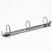 Avery® Magnetic Hanging Binder Rings - 1 1/2" Binder Capacity - 8 1/2" x 11" Sheet Size - 375 Sheet Capacity - 3 Ring - Fastener: Slant Ring - Pocket: 0 - Metal - Silver - Wrinkle-free - 1 Each
