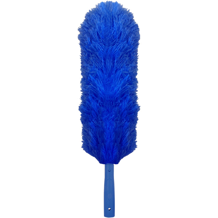 Ettore Microswipe Microfiber Duster - MicroFiber Bristle - Blue - 1 Each