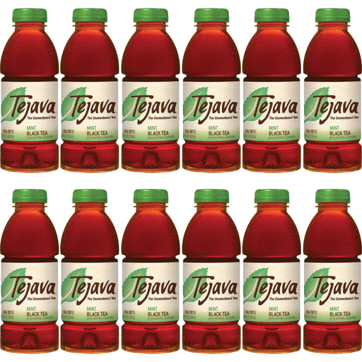 Tejava Mint Black Tea Bottle - GMO Free - 102 / Pallet