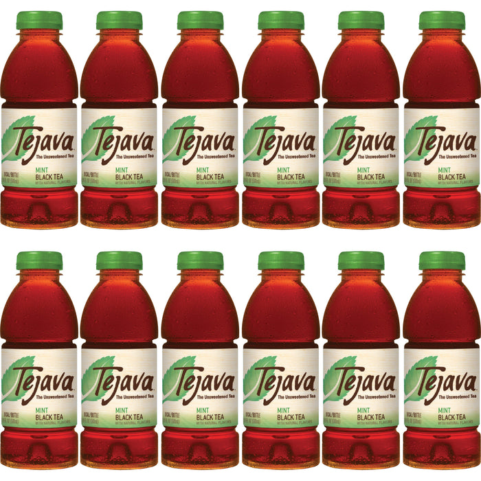 Tejava Mint Black Tea Bottle - GMO Free - 102 / Pallet