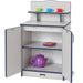 Rainbow Accents Culinary Creations Kitchen Cupboard - Navy - 1 Each - Navy, Gray, Chrome - Wood