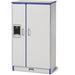 Rainbow Accents Culinary Creations Kitchen Refrigerator - Blue - 1 Each - Blue, Gray, Chrome
