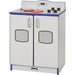 Rainbow Accents Culinary Creations Kitchen Stove - Blue - 1 Each - Blue, Gray, Chrome - Wood