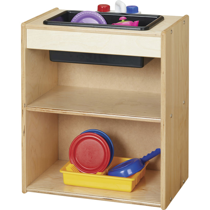 young Time Play Kitchen Sink - 1 Each - Baltic - Hardboard