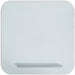 U Brands Magnetic Glass Frameless Dry-Erase Board - 36" (3 ft) Width x 36" (3 ft) Height - White Tempered Glass Surface - Square - Horizontal/Vertical - Magnetic - 1 Each