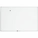 U Brands Magnetic Porcelain Steel Board - 72" (6 ft) Width x 47" (3.9 ft) Height - White Porcelain Steel Surface - White Aluminum Frame - Rectangle - Horizontal/Vertical - 1 Each