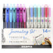 Zebra SARASA Clip Pen/MIDLINER Marker Journaling Set - 0.5 mm, 1 mm Pen Point Size - Broad, Fine Marker Point - Bullet, Chisel Marker Point Style - Assorted Water Based Ink - Retractable - Double Ended, Push Button Mechanism, Pocket Clip, Acid-free Ink, W