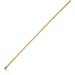 Genuine Joe Screw Mop Replacement Handle - 60" Length x 0.94" Diameter - Natural - Hardwood, Metal - 1 Each